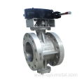 Titanium Alloy Driven Butterfly Valve For Ventilation Pipe